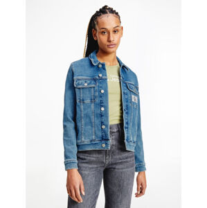 Calvin Klein dámská džínová modrá bunda - XS (1A4)